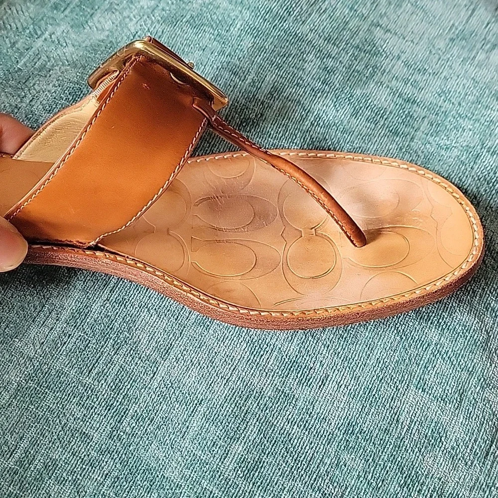 Coach Riley sandals size 7 - Picture 2 of 4